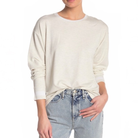 RAG & BONE Reily Split Back Long Sleeve Top - Picture 2 of 13